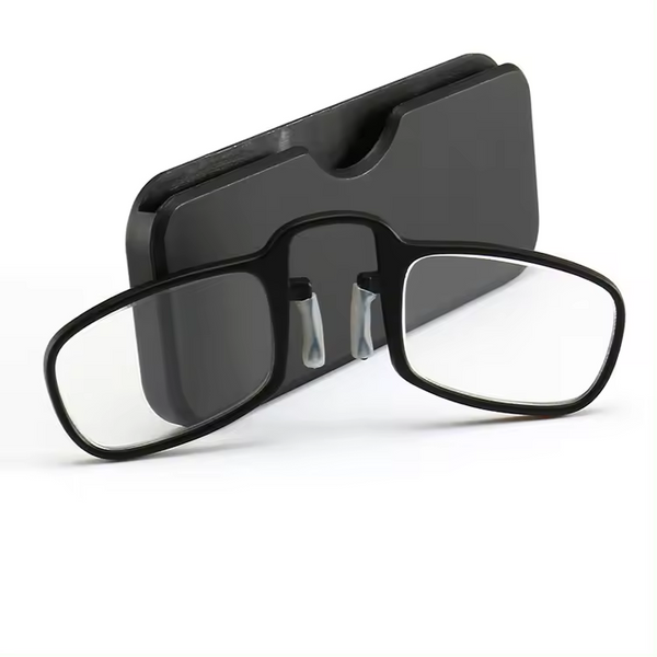 Nose Clip Reading Glasses Pince-nez Men Women Eyeglasses for Reading Presbyopic Glasses Reader