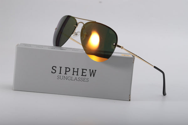 SIPHEW Anti Glare Sunglasses Fashion Glasses